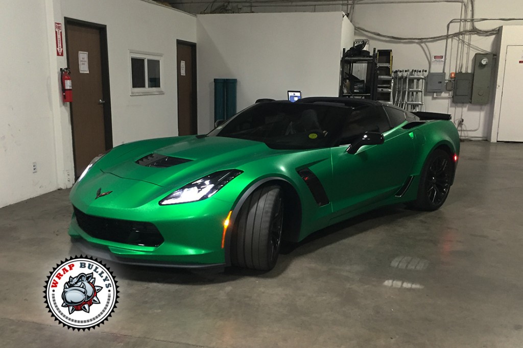 Chevrolet Z06 vehicle wrap project