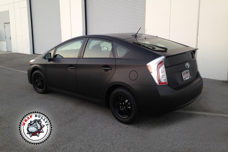 Toyota Prius 3M Deep Matte Black Wrap Gardena