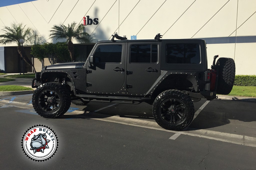 Jeep vehicle wrap project