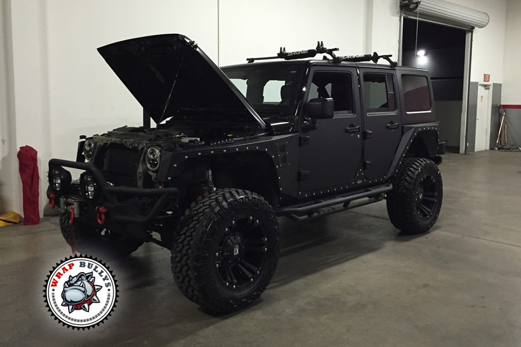 Jeep vehicle wrap project
