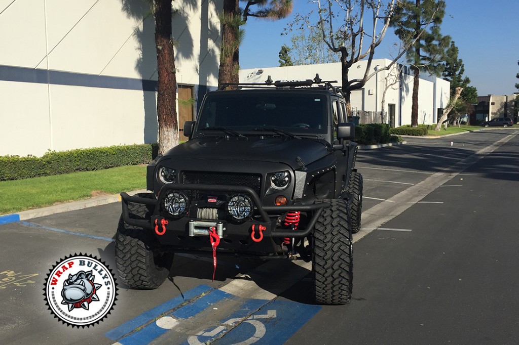 Jeep vehicle wrap project