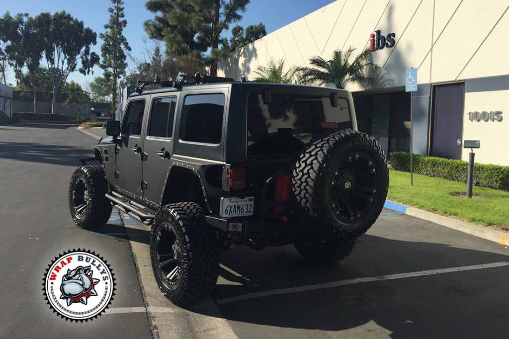 Jeep vehicle wrap project