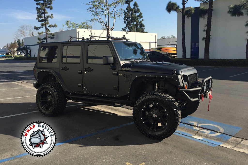 Jeep vehicle wrap project