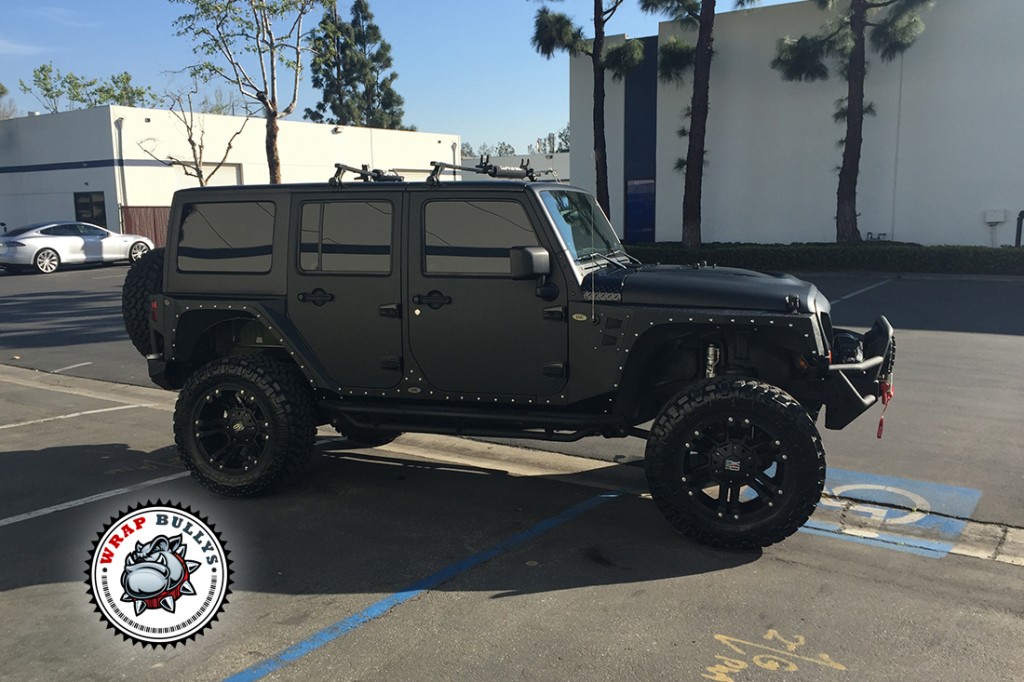 Jeep vehicle wrap project