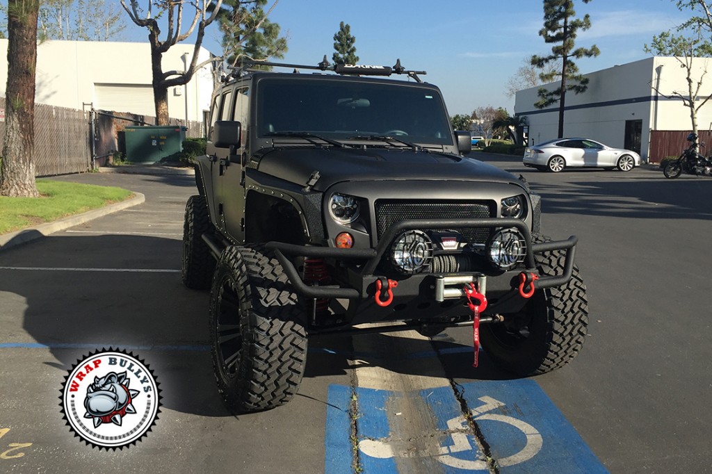 Jeep vehicle wrap project