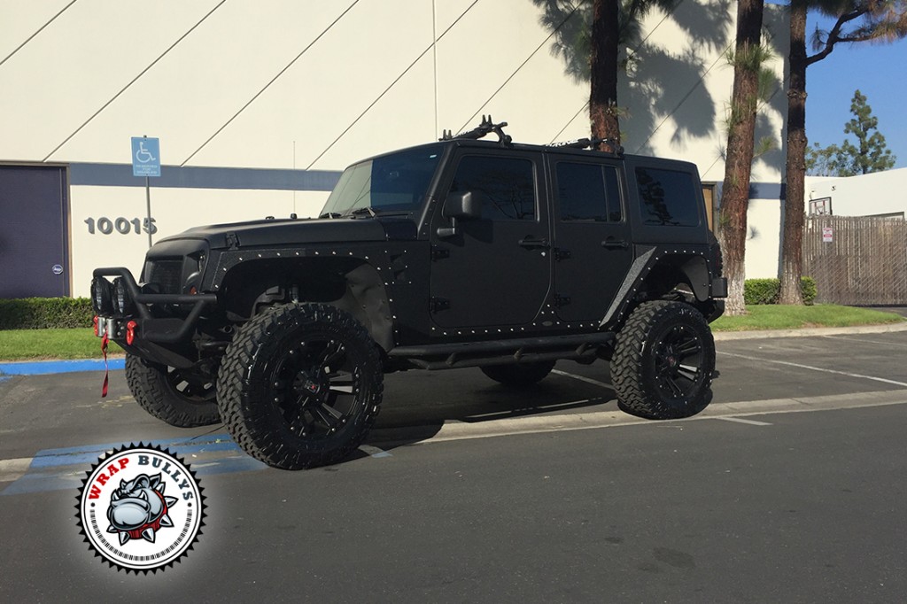 Jeep vehicle wrap project