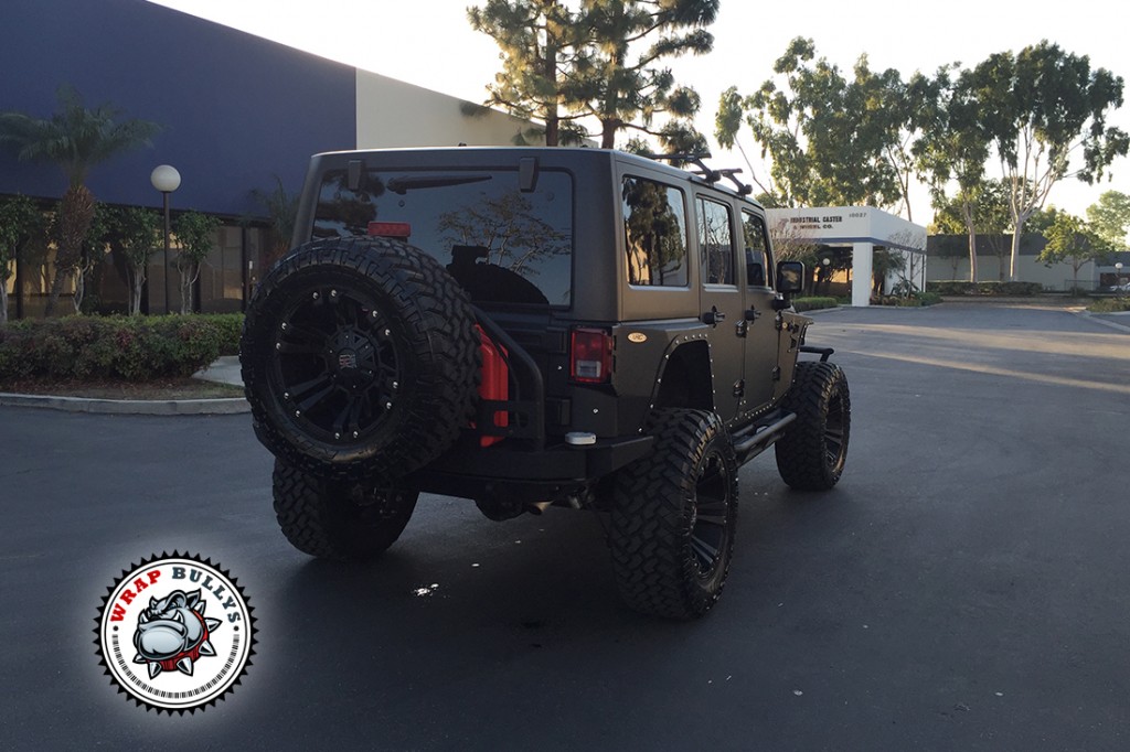 Jeep vehicle wrap project