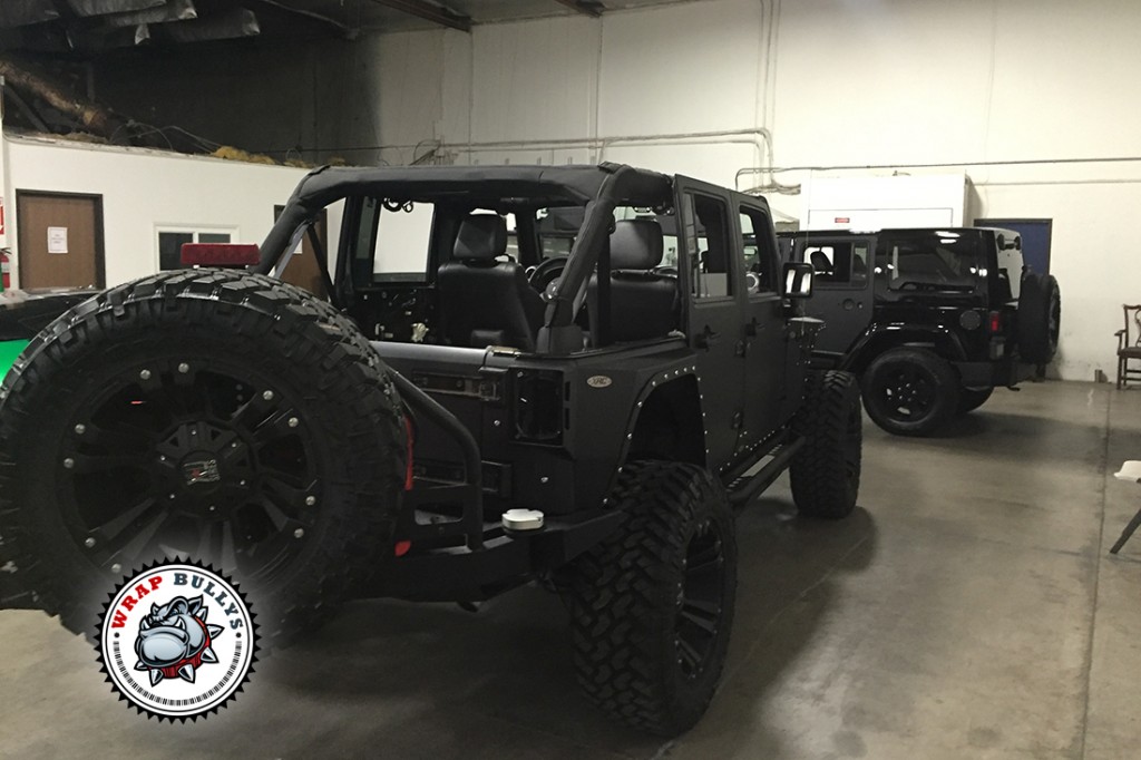 Jeep vehicle wrap project