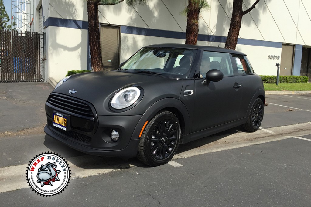 Mini vehicle wrap project