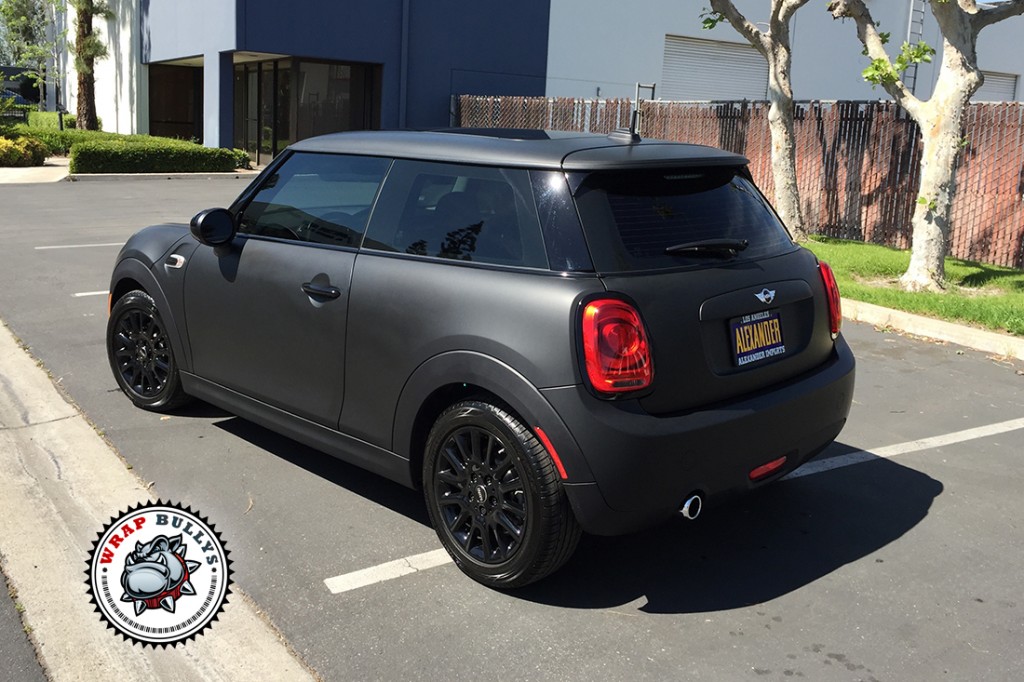 Mini vehicle wrap project