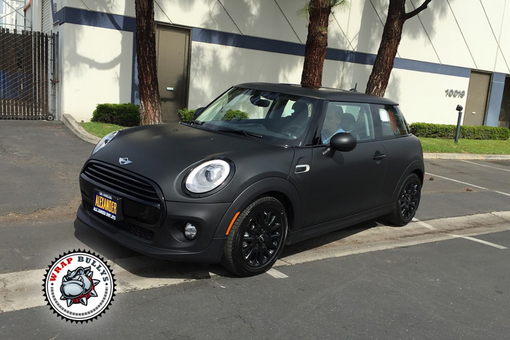 Mini vehicle wrap project