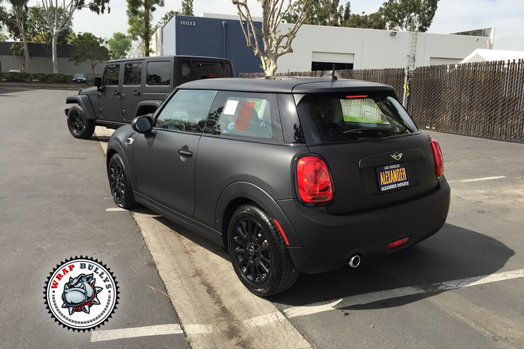 Mini Cooper Wrap | 3M Matte Black