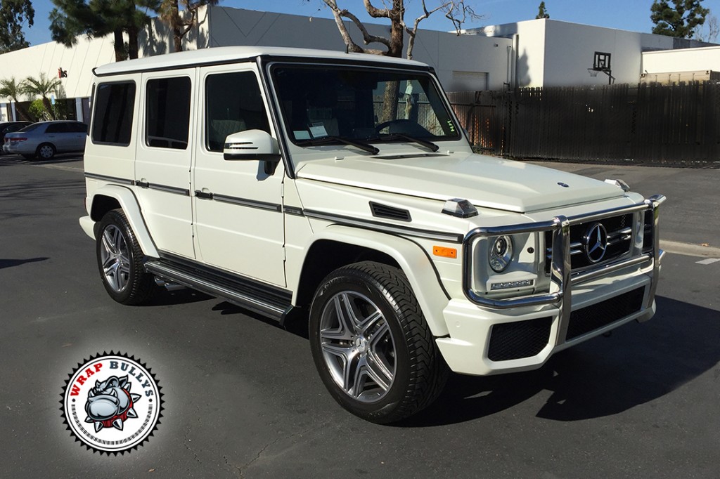 Mercedes vehicle wrap project