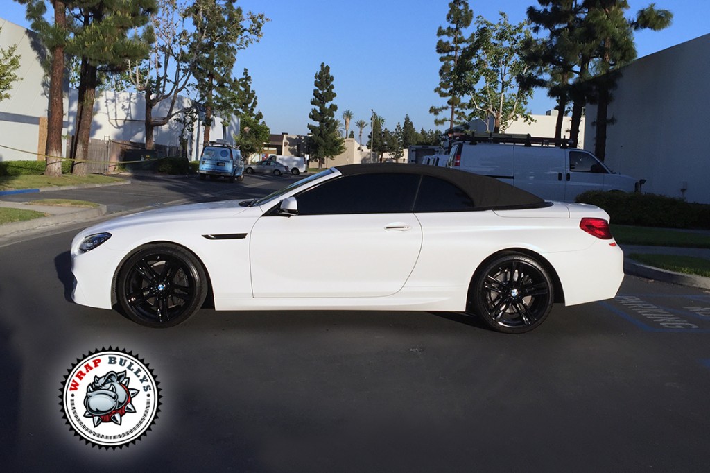 BMW M6 vehicle wrap project