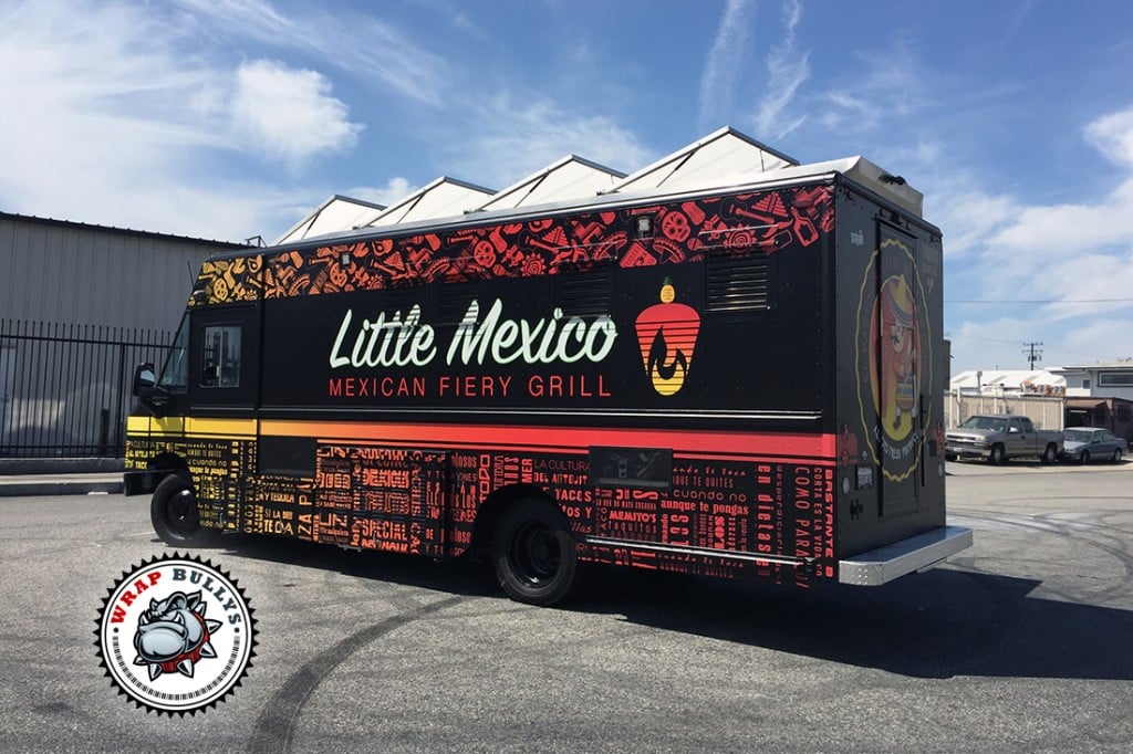 Little Mexico Food Truck Wrap vehicle wrap project