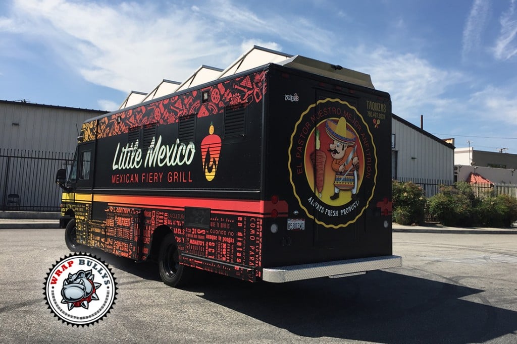 Little Mexico Food Truck Wrap vehicle wrap project