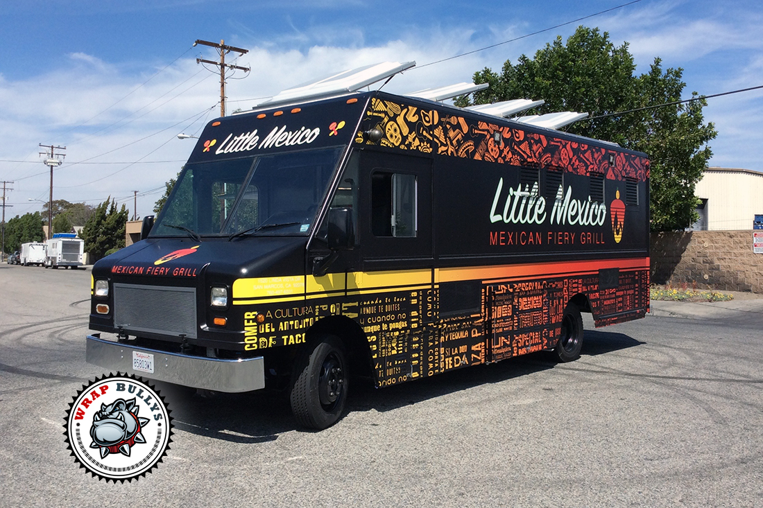 Custom Food Truck Wraps. Call Today For Pricing.