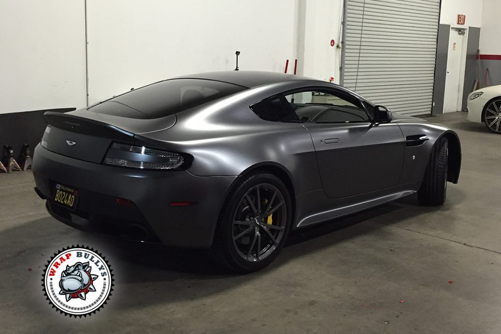 Aston Martin vehicle wrap project