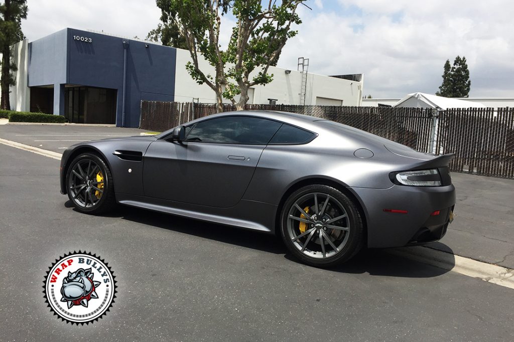 Aston Martin vehicle wrap project