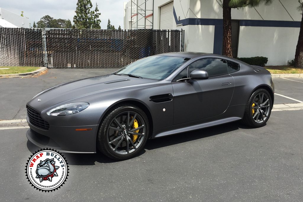 Aston Martin vehicle wrap project