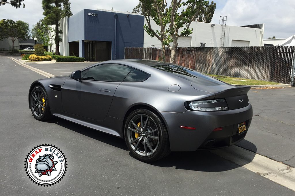 Aston Martin Wrap | 3M Satin Dark Gray