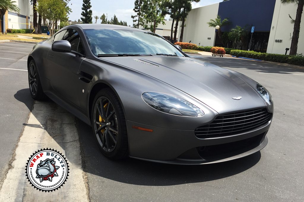 Aston Martin vehicle wrap project
