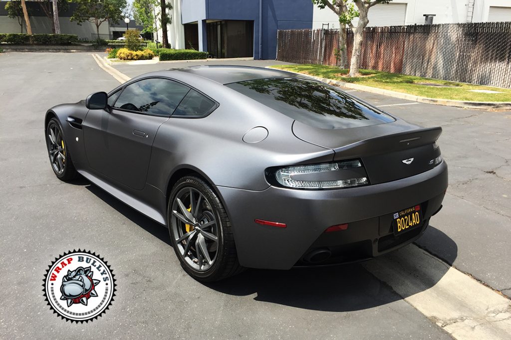 Aston Martin vehicle wrap project