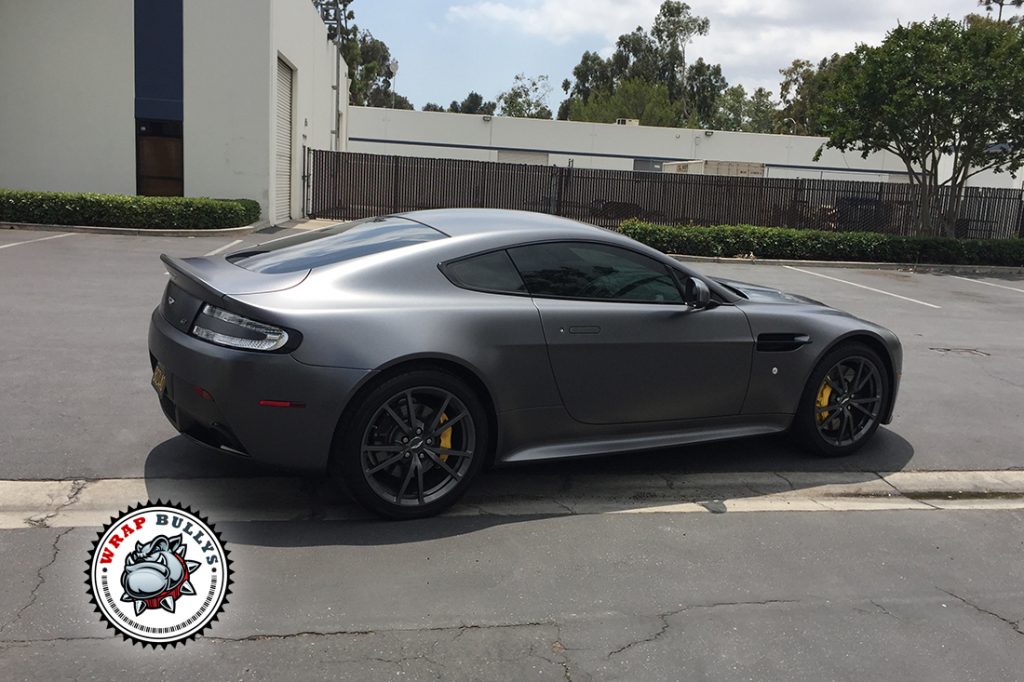 Aston Martin vehicle wrap project