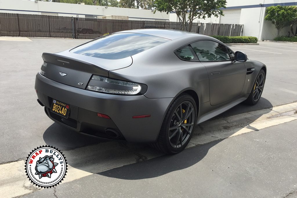 Aston Martin vehicle wrap project