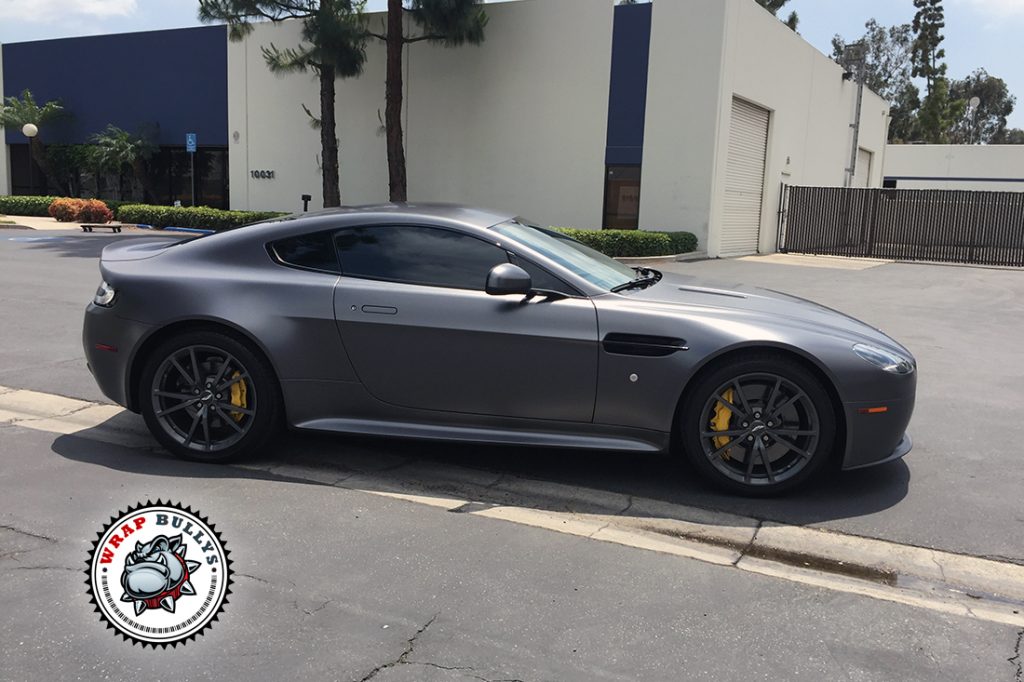 Aston Martin vehicle wrap project