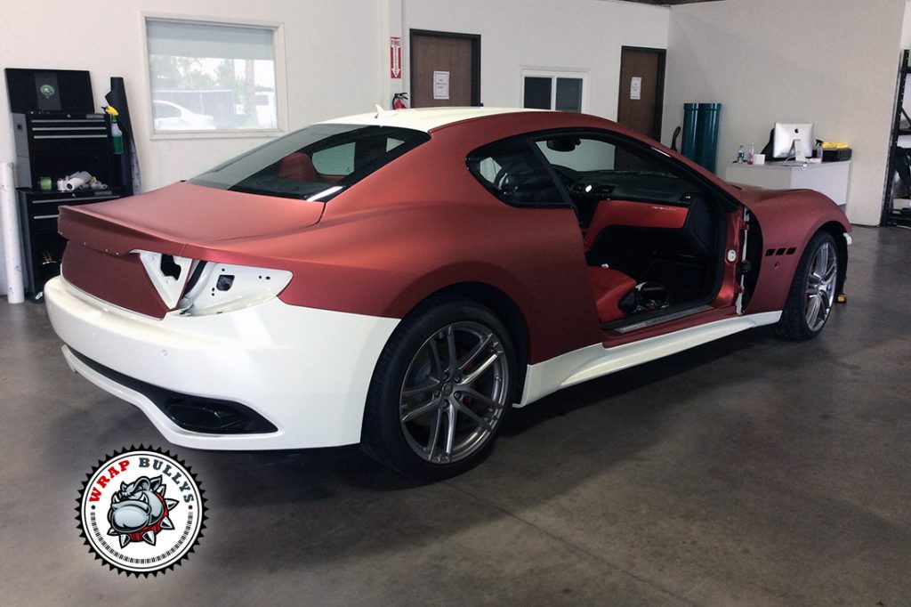 Maserati vehicle wrap project