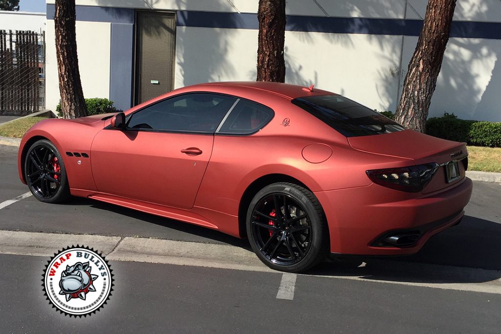 Maserati vehicle wrap project