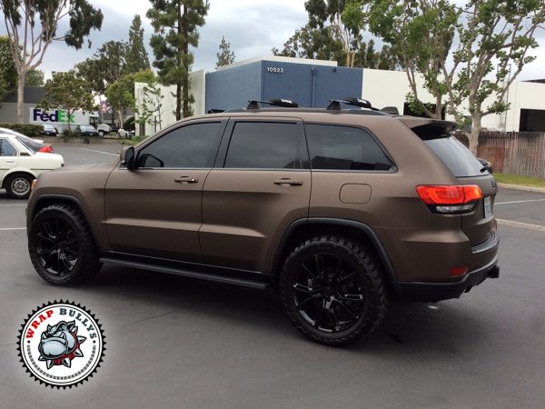 3M Matte Brown Metallic Jeep Grand Cherokee SUV Wrap