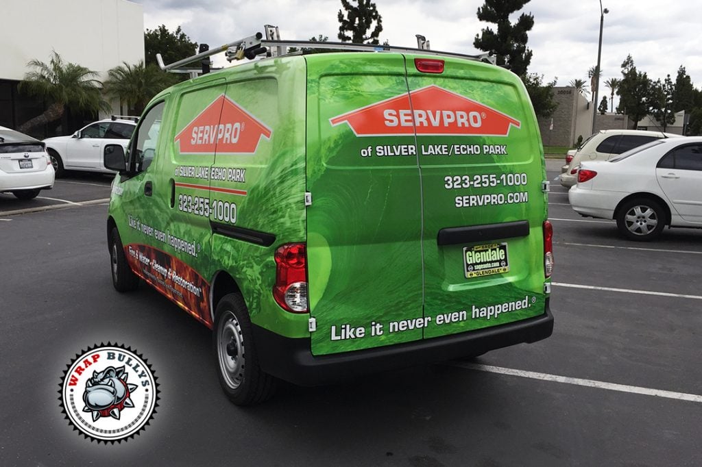 Nissan NV200 vehicle wrap project