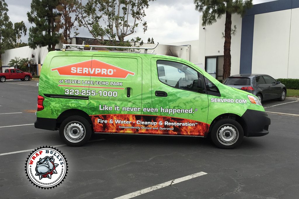 Nissan NV200 vehicle wrap project