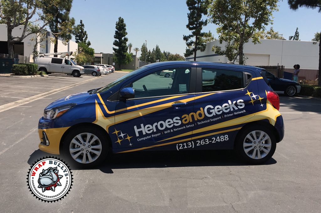 Heroes and Geeks | Chevrolet Spark Wrap project photo 6