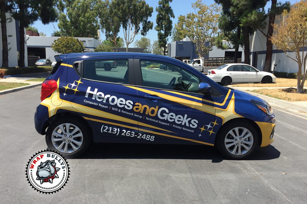 Heroes and Geeks | Chevrolet Spark Wrap project photo 3