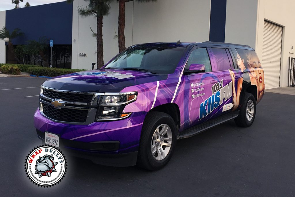 Chevrolet vehicle wrap project