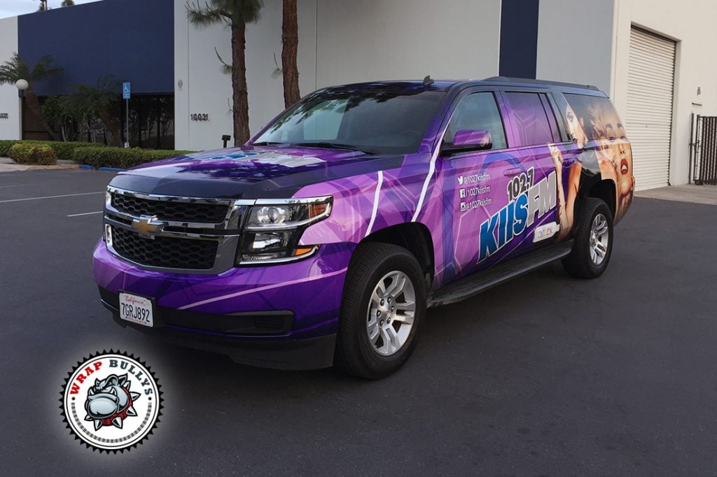 Chevrolet vehicle wrap project