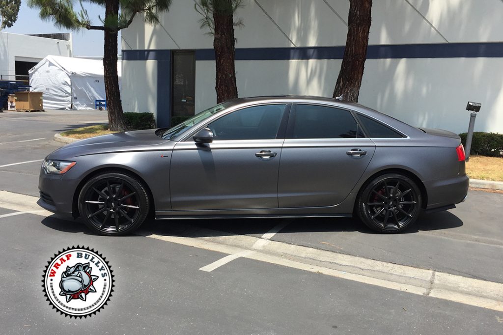 Audi vehicle wrap project