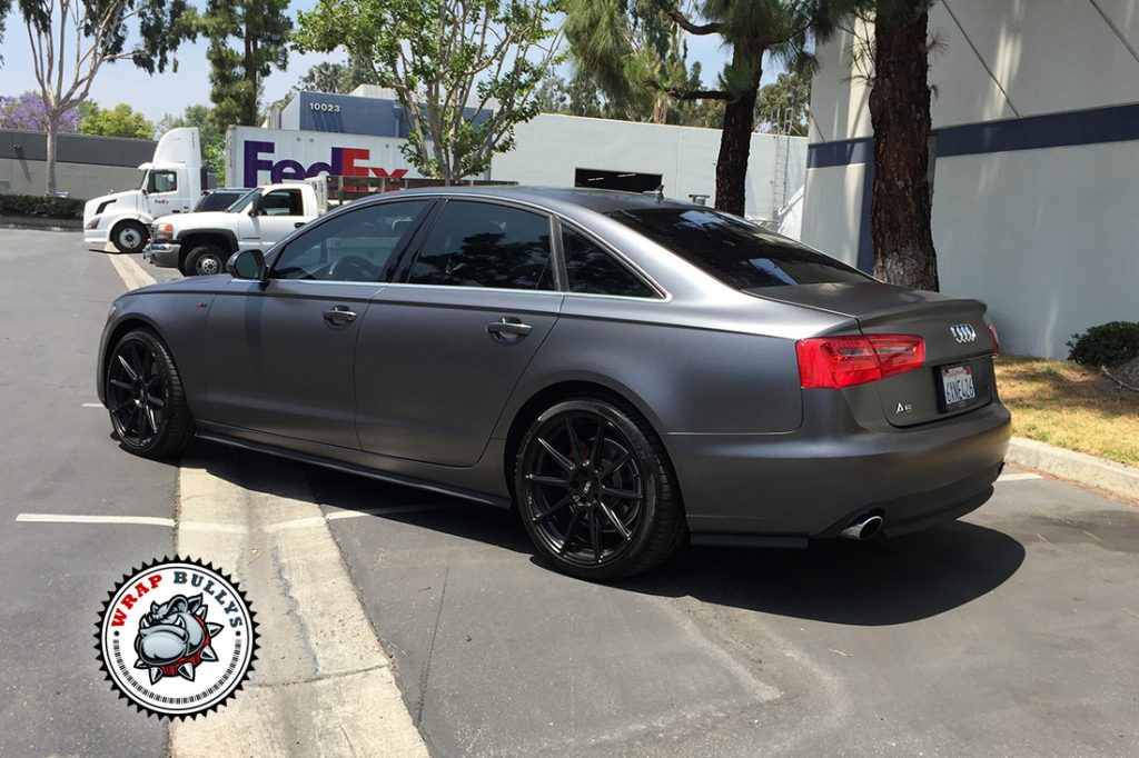 Audi vehicle wrap project