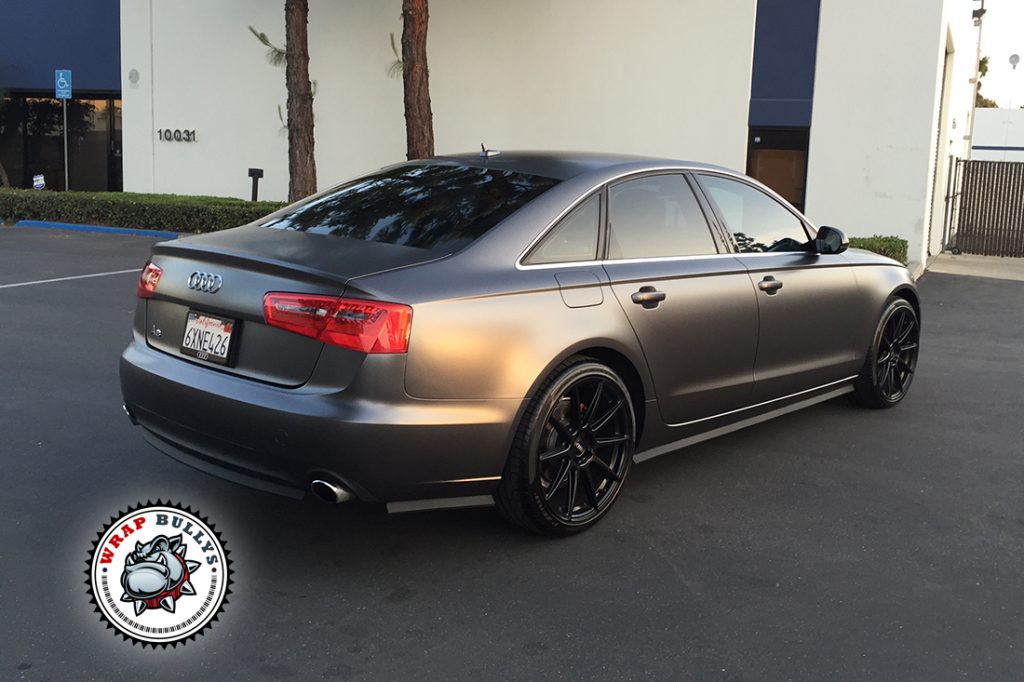 Audi vehicle wrap project