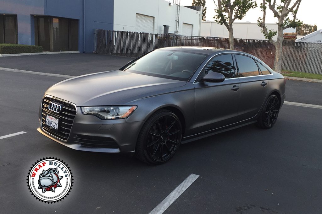 Audi vehicle wrap project