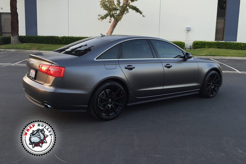 Audi vehicle wrap project