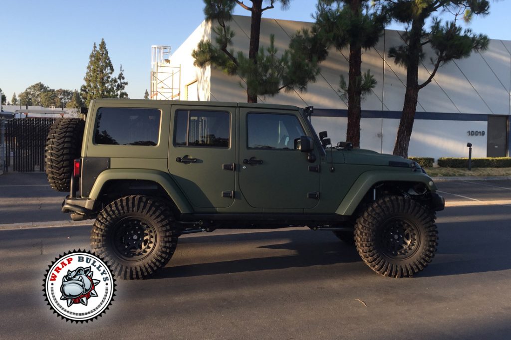 Jeep vehicle wrap project