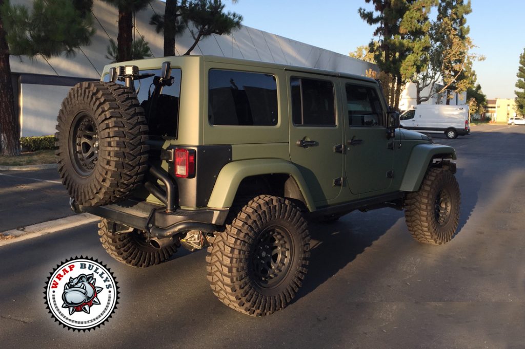 Jeep vehicle wrap project