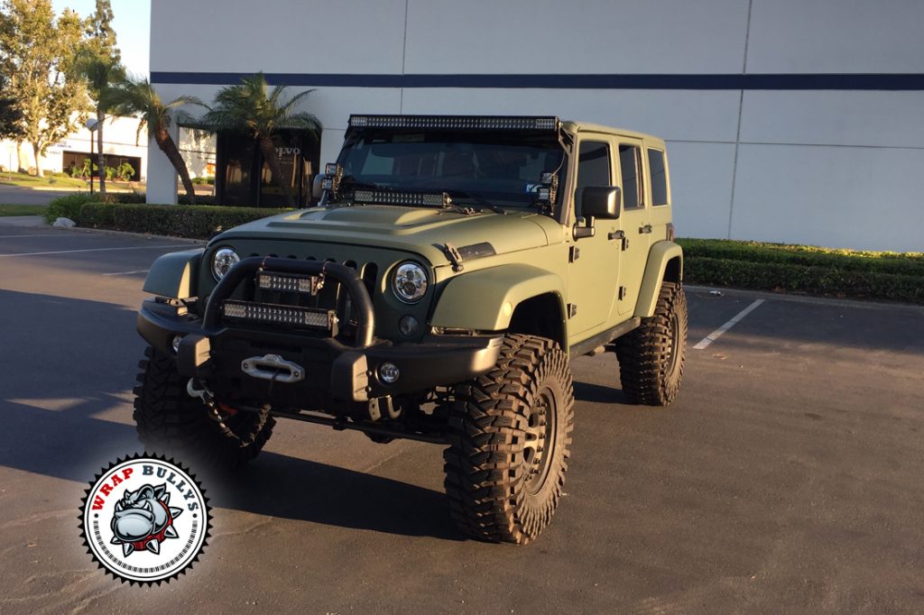 Jeep vehicle wrap project