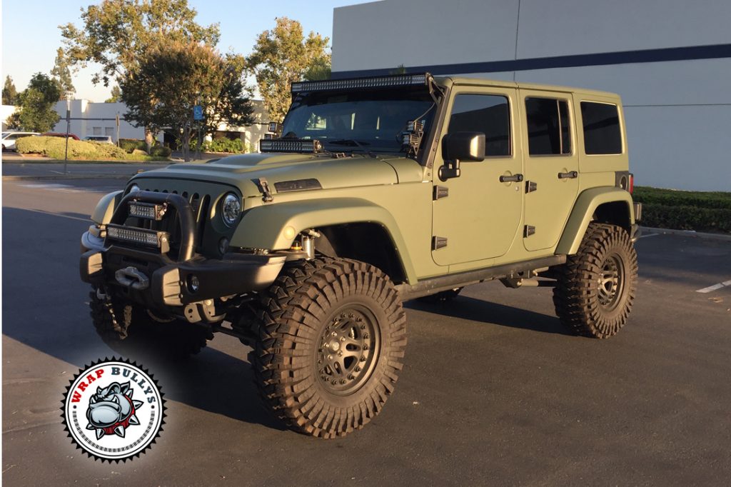 Jeep vehicle wrap project