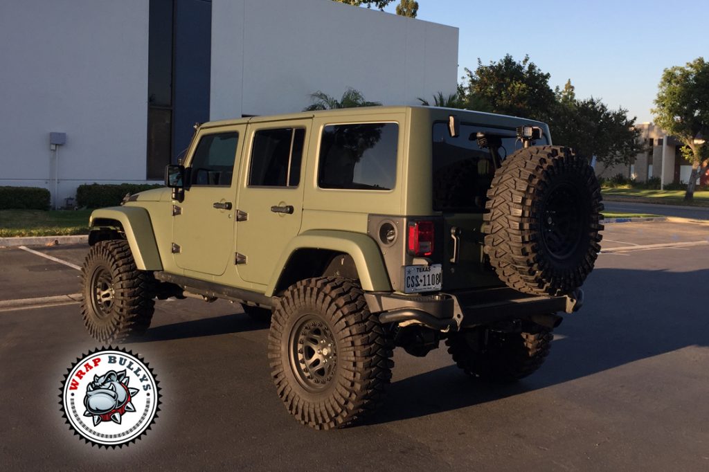 Jeep vehicle wrap project
