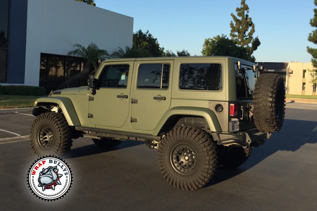 Jeep vehicle wrap project